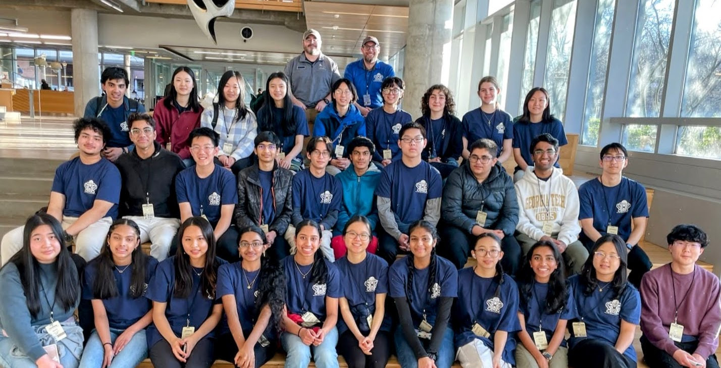 Walton Science Olympiad team at Georgia Tech Yellow Jacket Competition